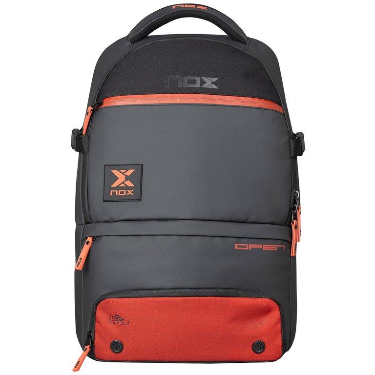 Nox Luxury Open Series Backpack Black-Red