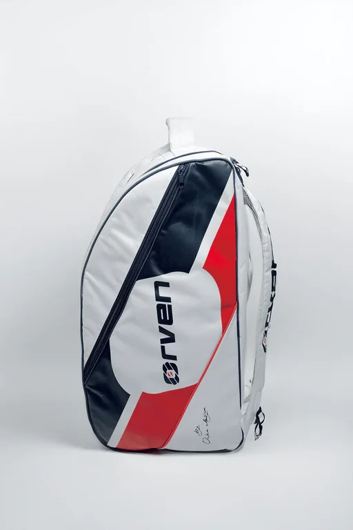 Orven White Padel Racquet Bag